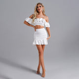 Pear Ruffled Skirt Sets Thusfar